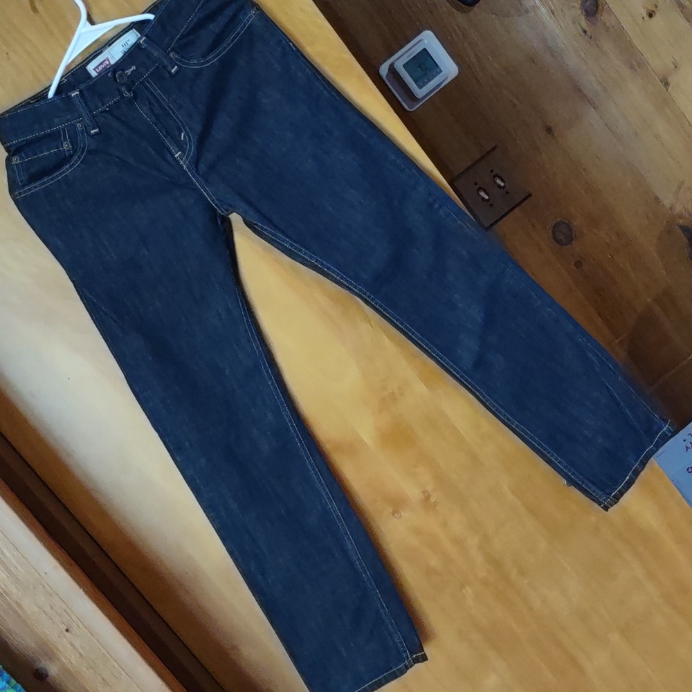 Ladies jeans size 27 denim blue Levi Strauss